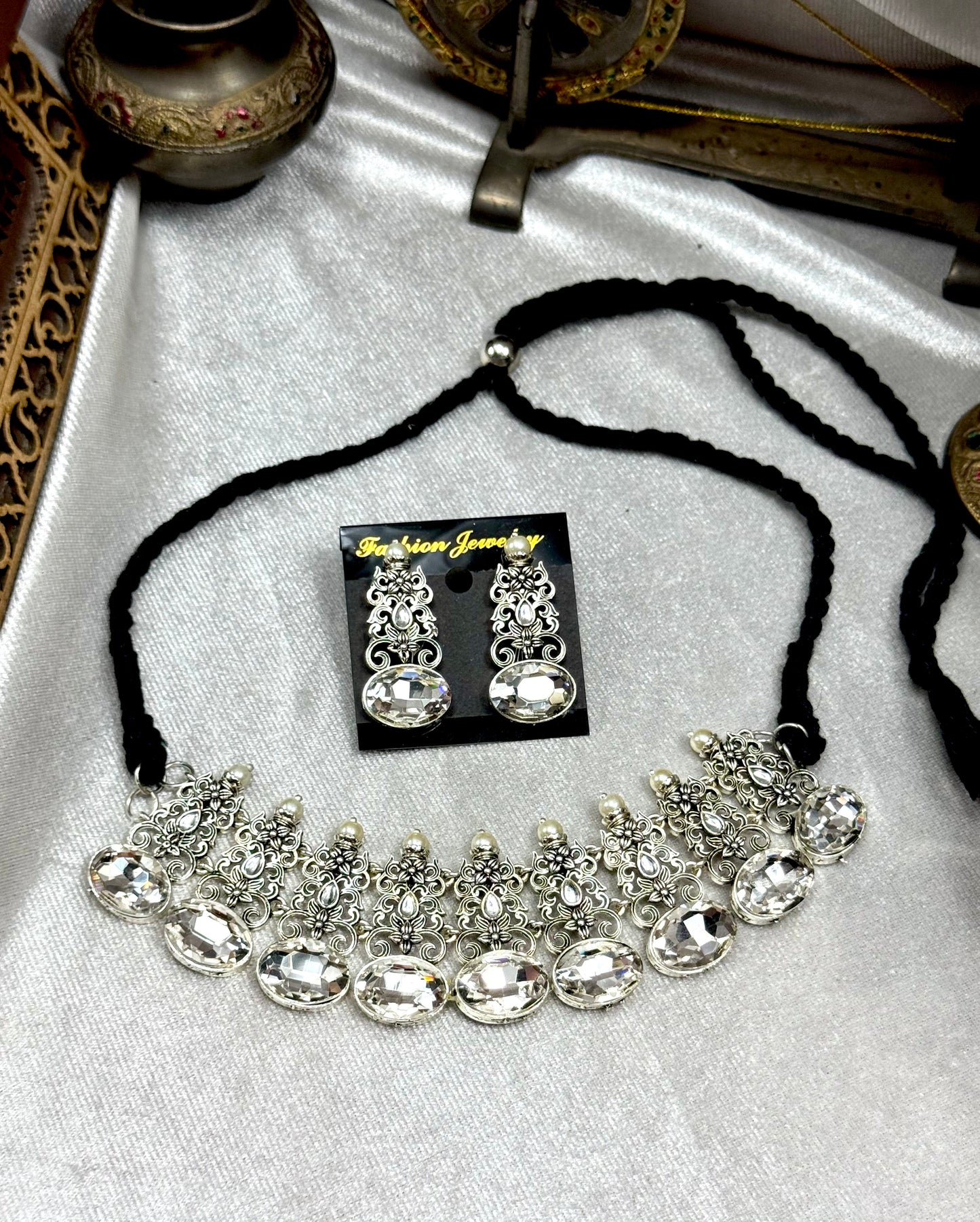 Oxidised Sultana Set