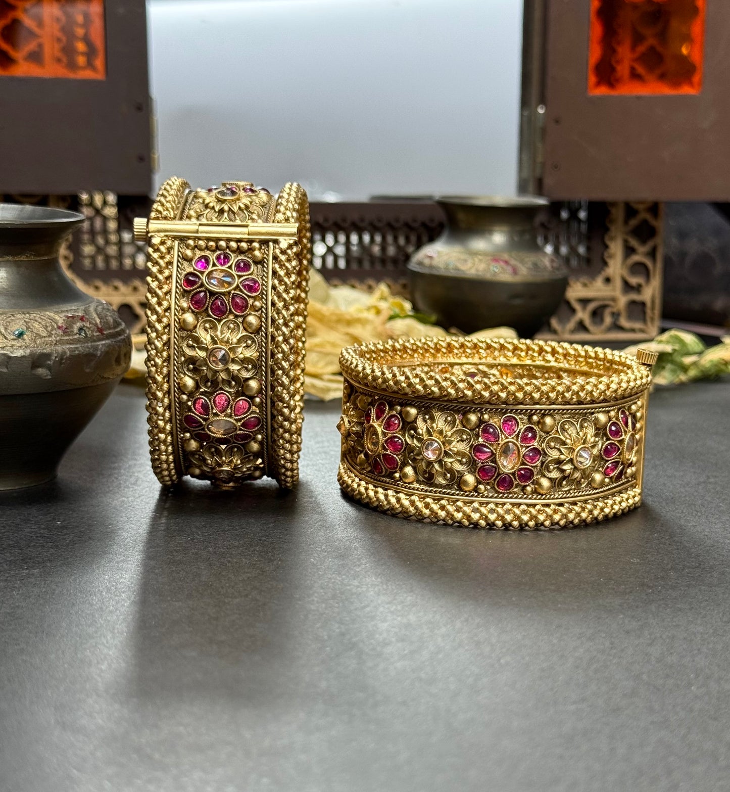 Rajwadi Openable Bangles pair