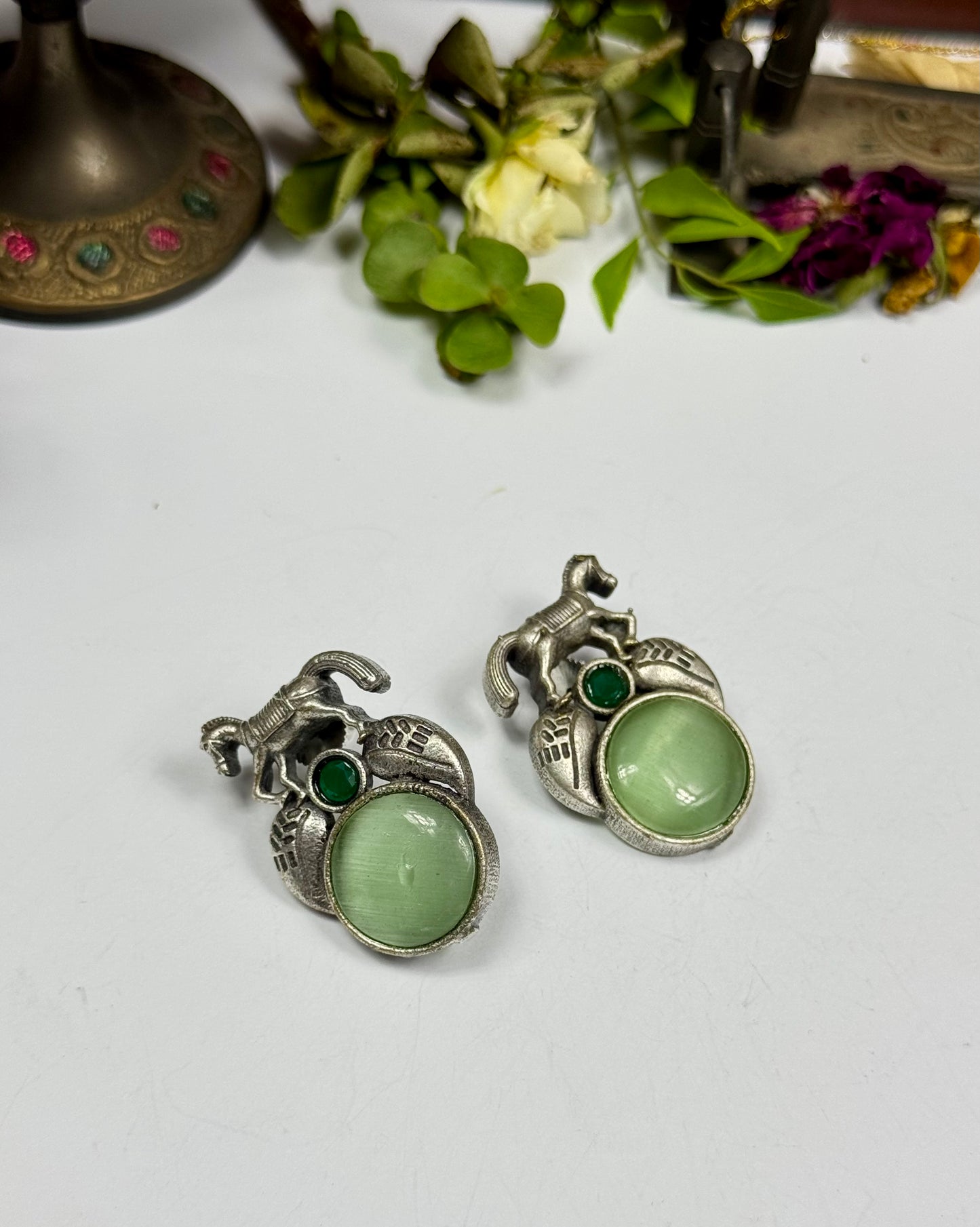 Premium Oxidised Safeena Tops