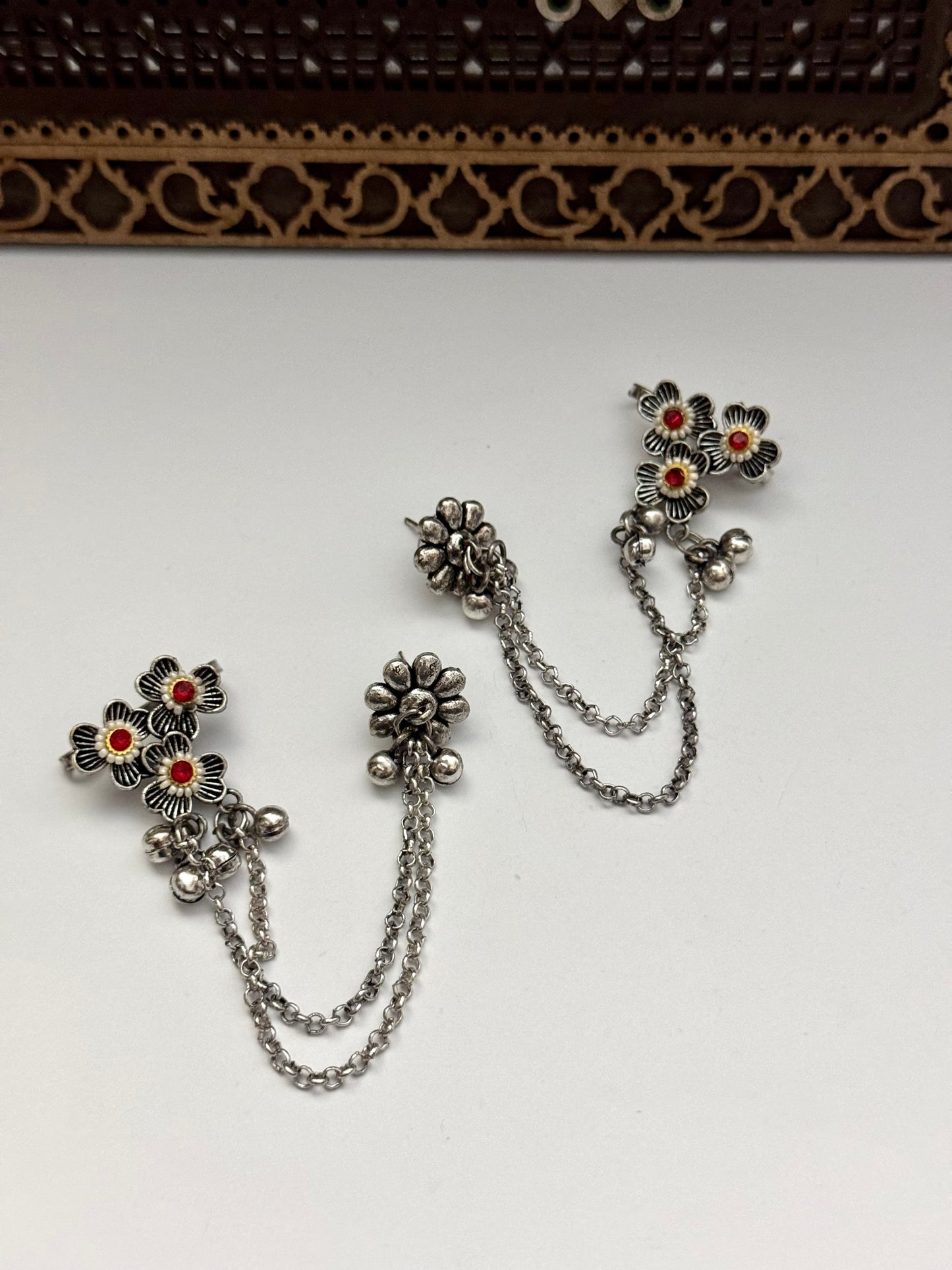 Premium Brass made oxidised Earcufs