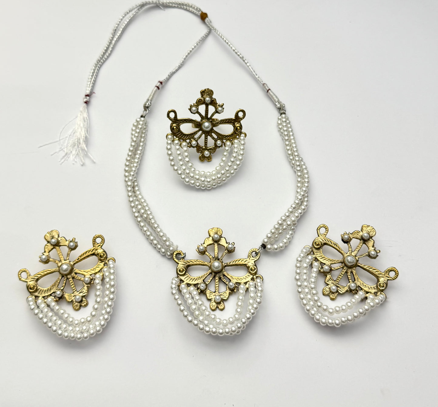 Tribal Pearl Mala set