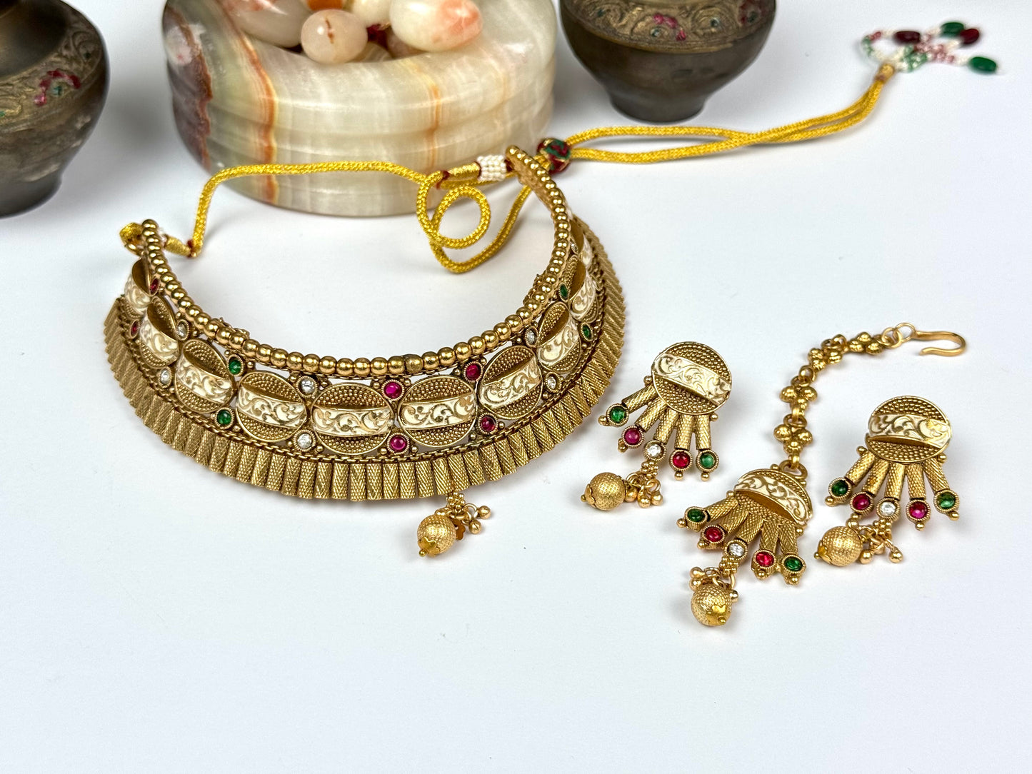 Rajwadi Choker set
