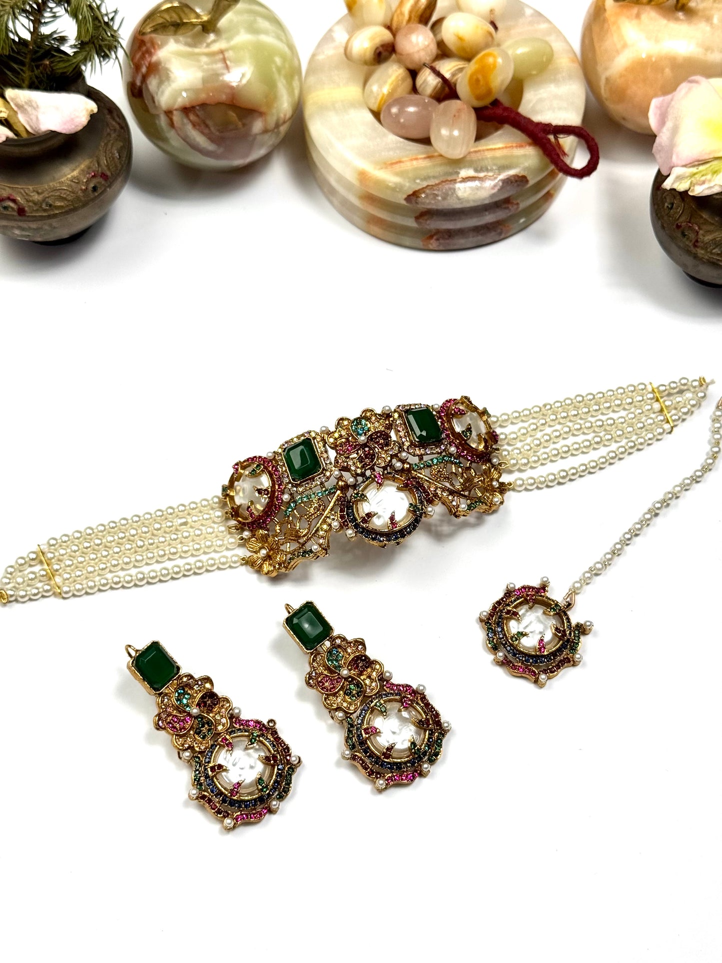 Turkish lvy Choker Set
