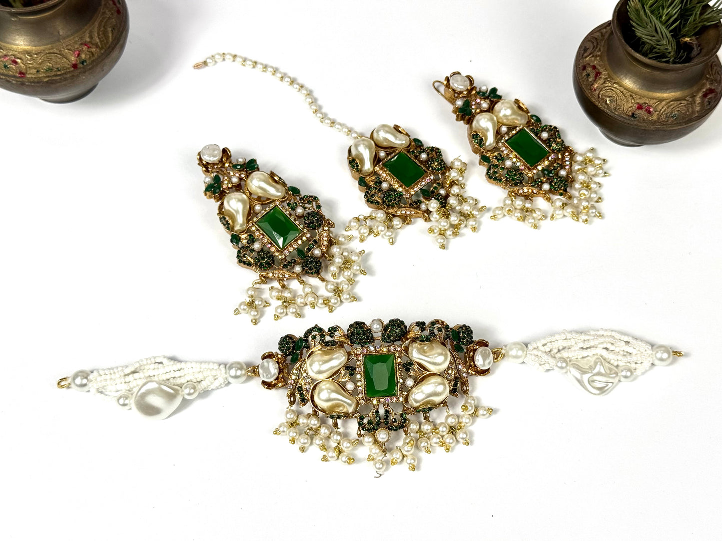 Turkish Dil Nasheen Choker set
