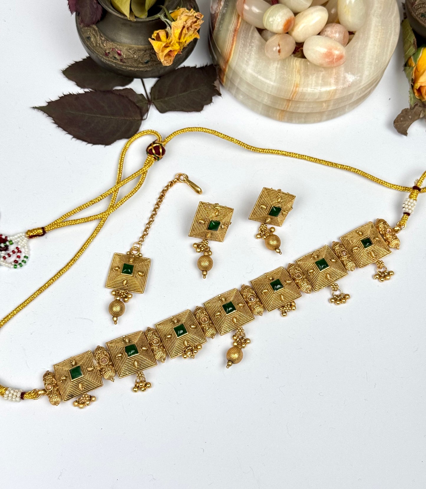 Rajwadi Sehr Choker Set