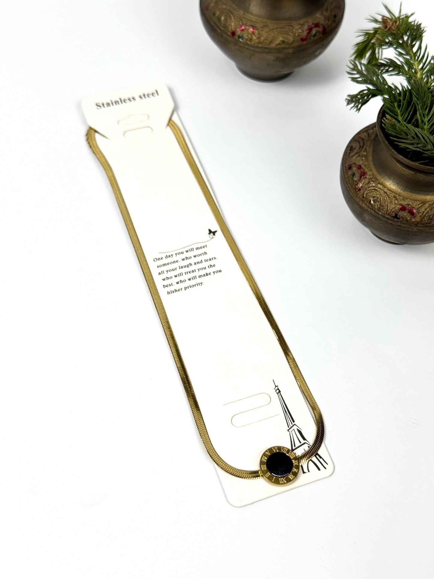 Stainless steel pendant