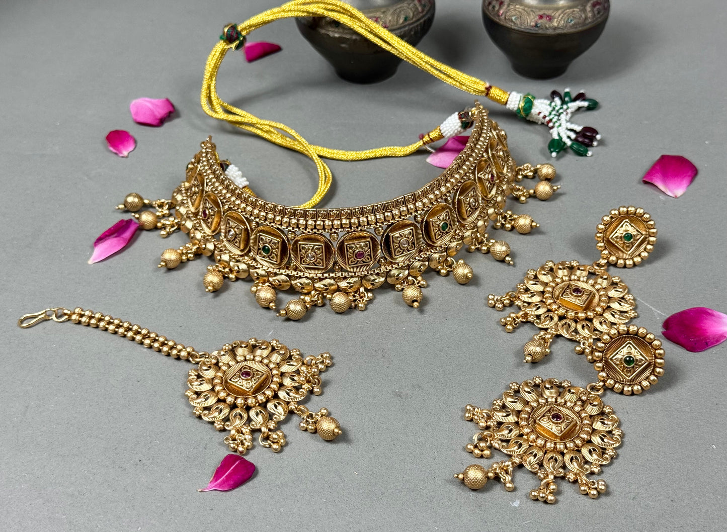 Rajwadi Choker set