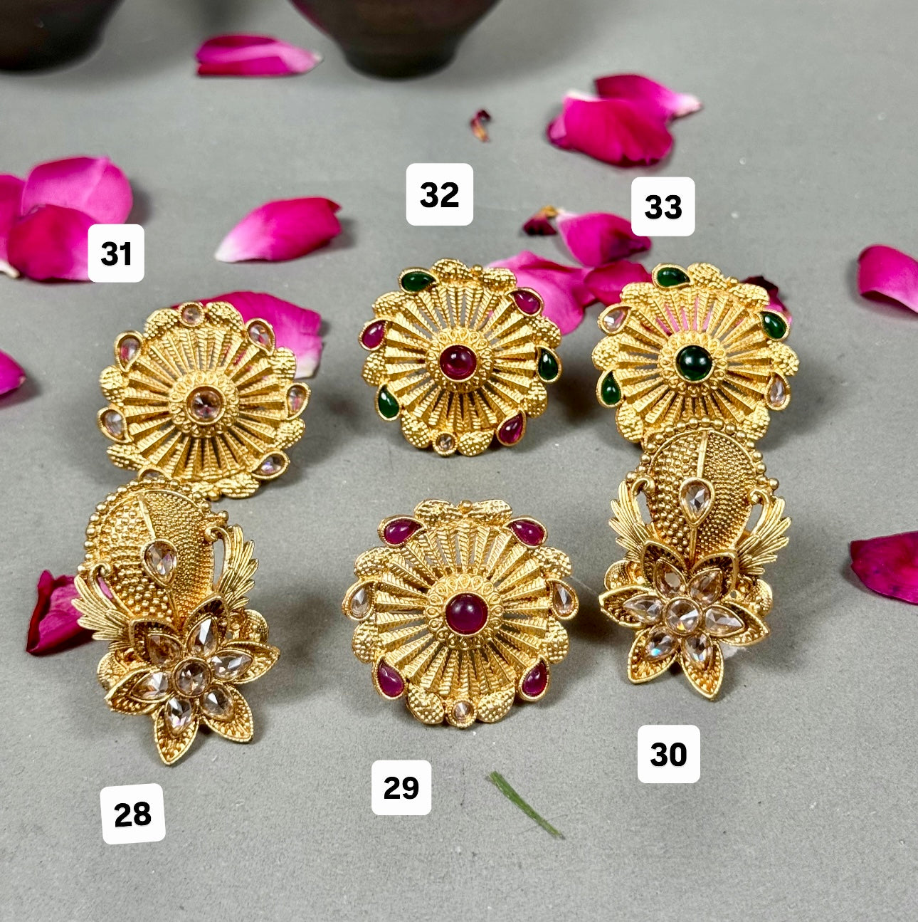 Rajwadi Adjustable Rings
