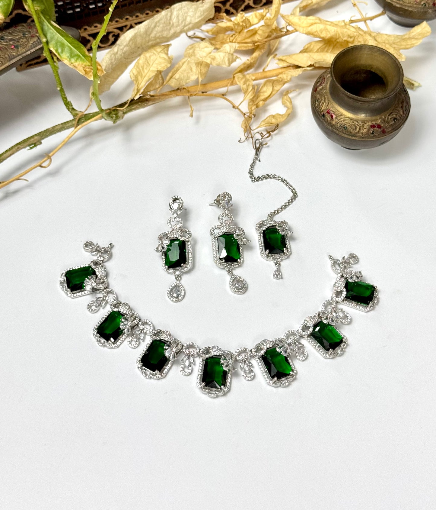 American Diamond 1 karat set