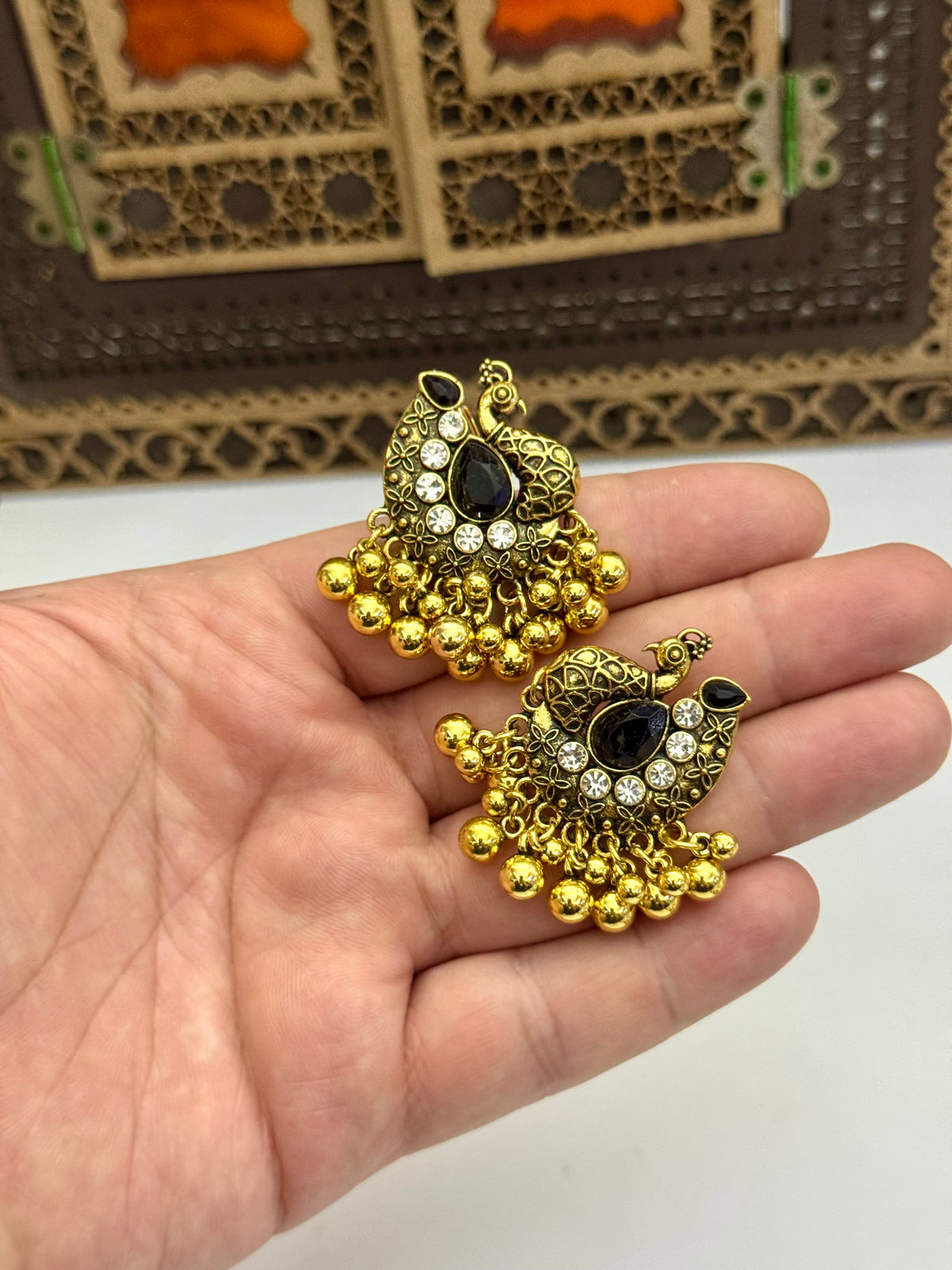 Chinese in budget Oxidised Earrings