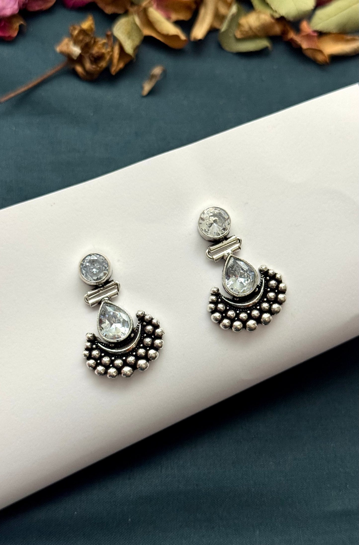 Premium Brass made oxidised Earrings