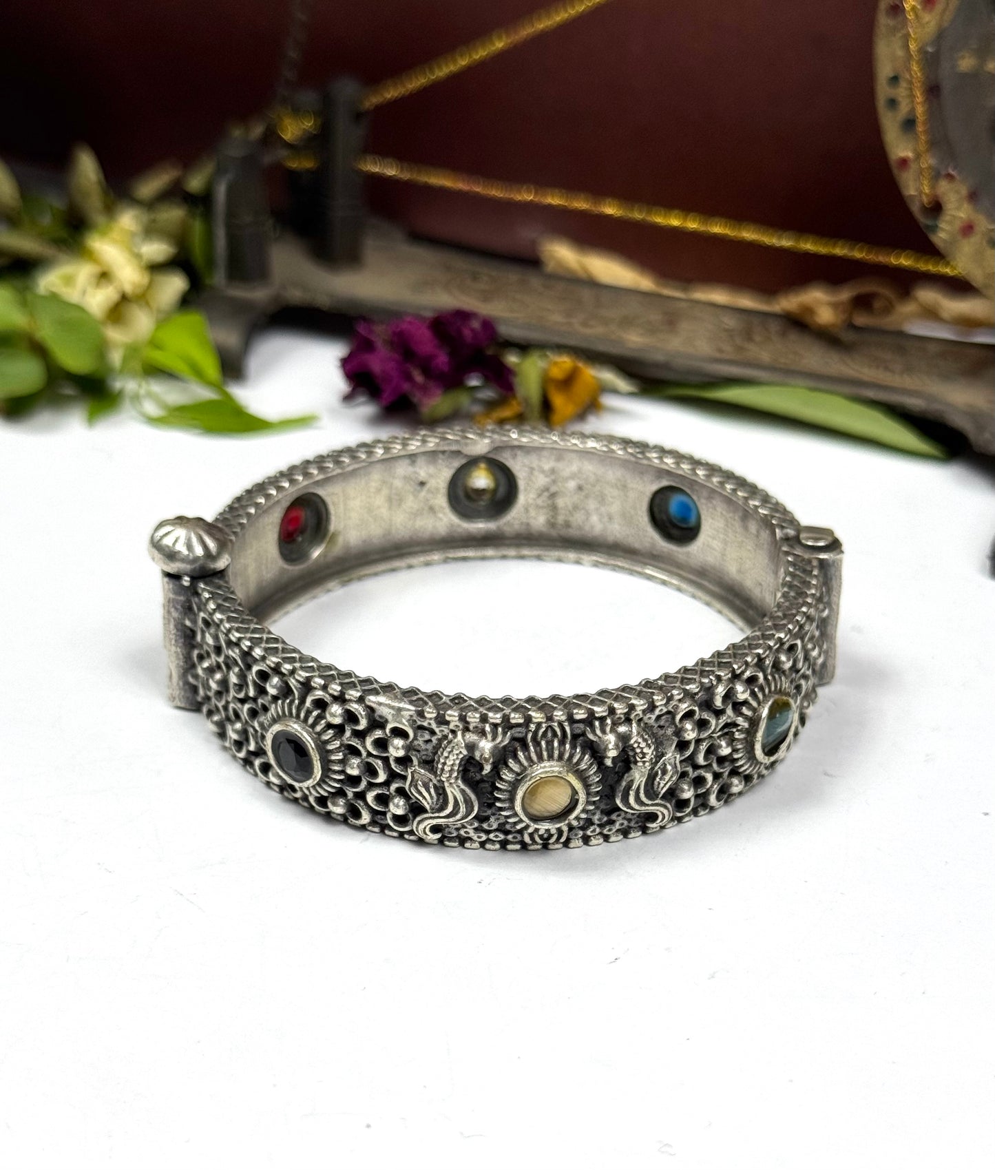 Brass made Sultana Oxidised Bangle