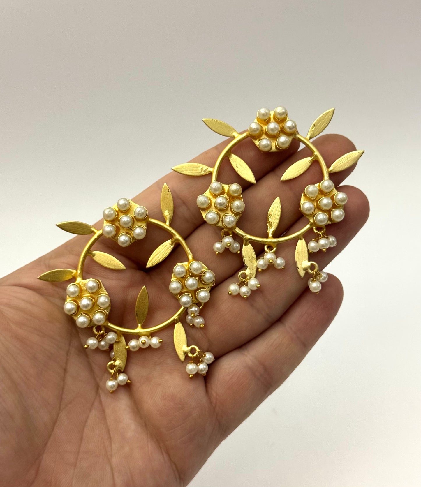 Premium Brass Mahjabeen Earrings