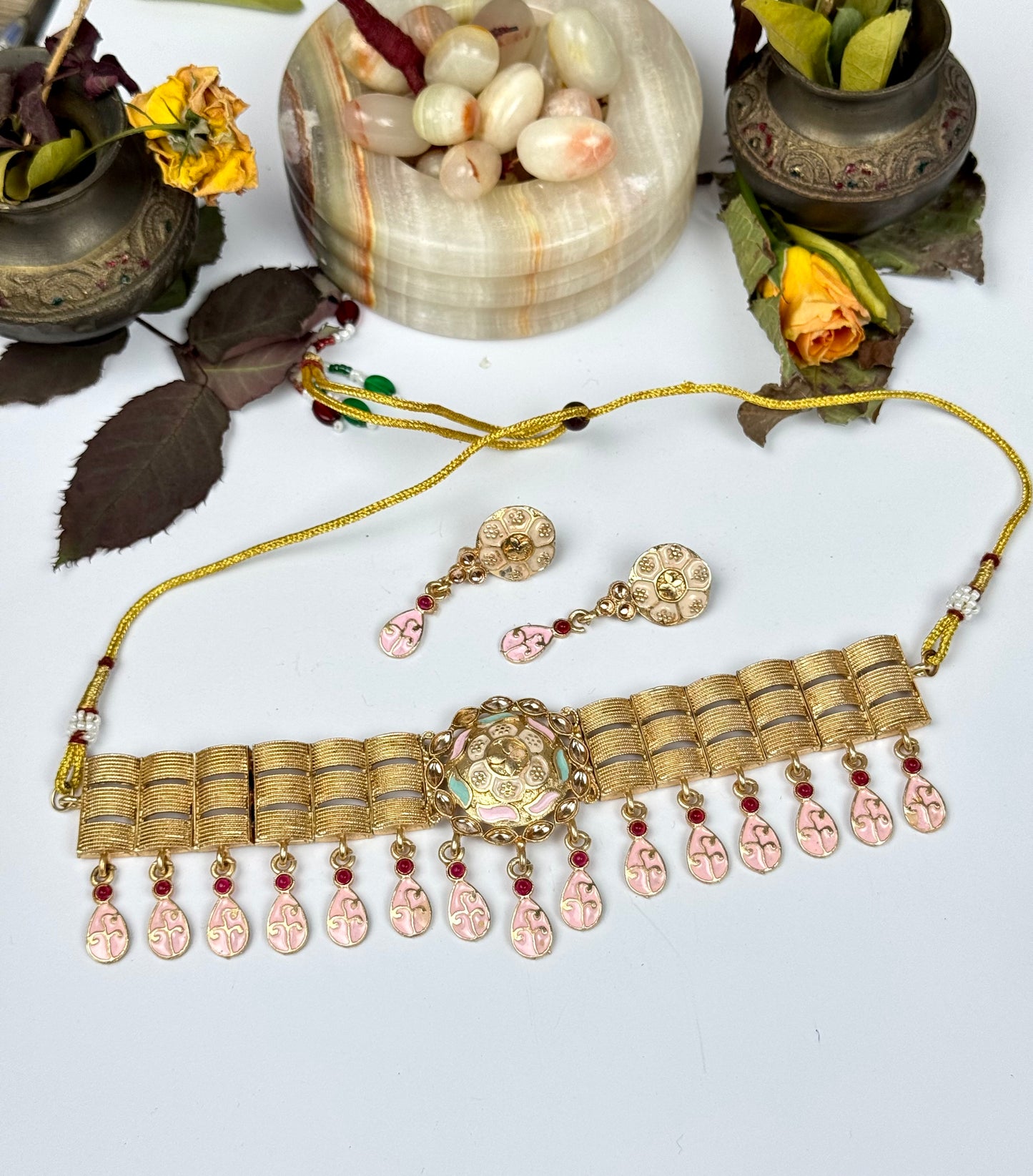 Rajwadi Kainat Choker set