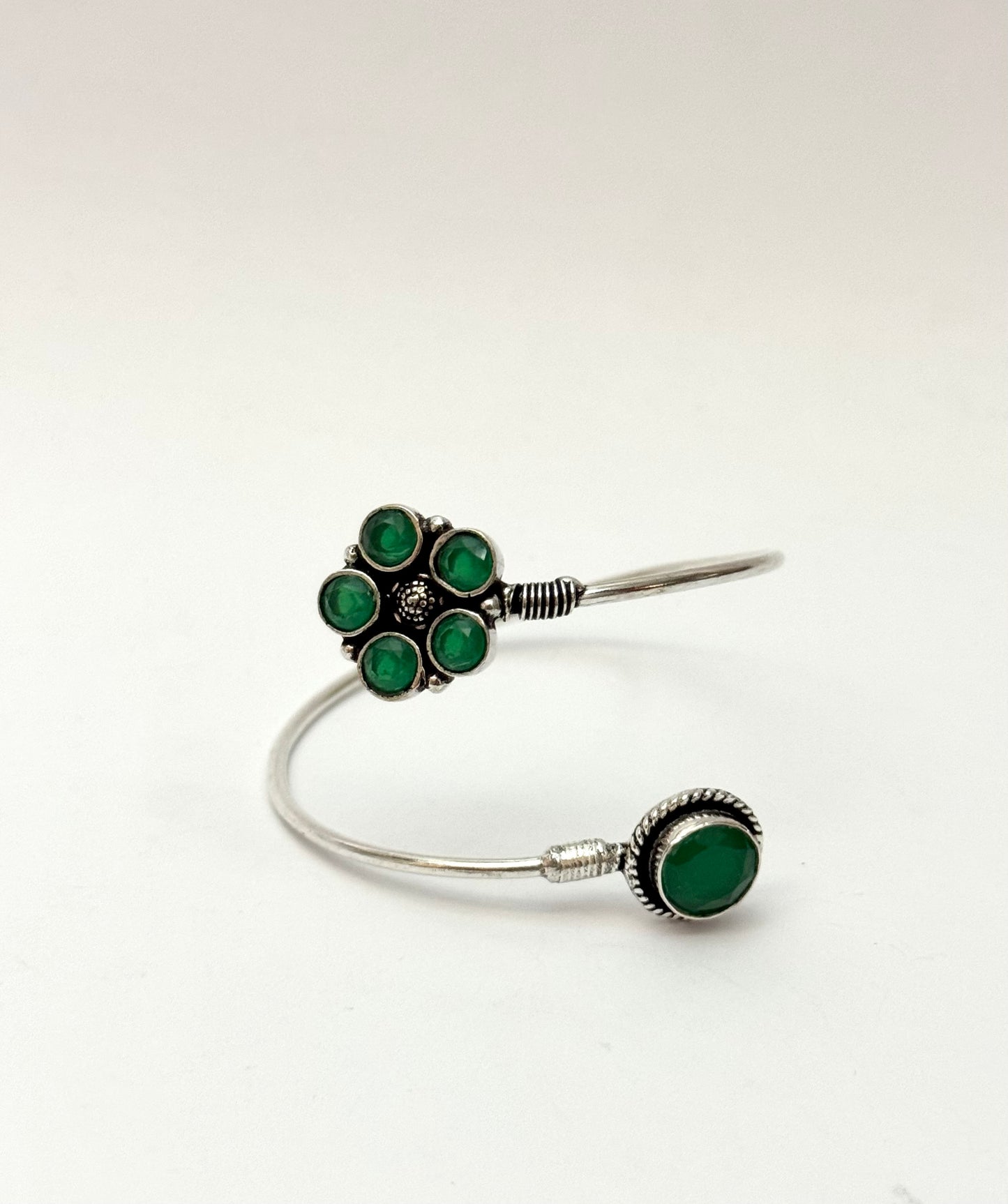 Oxidised Adjustable Bangle