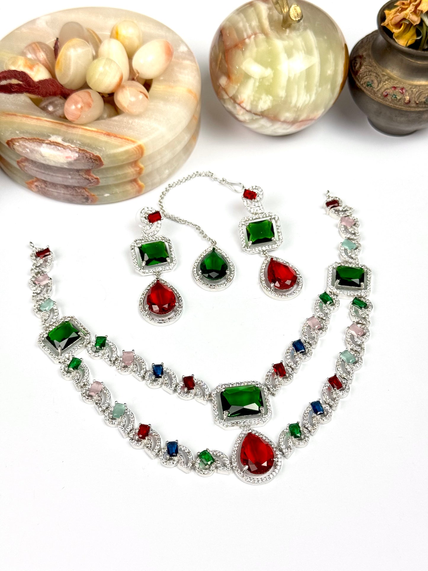 American Diamond Necklace set