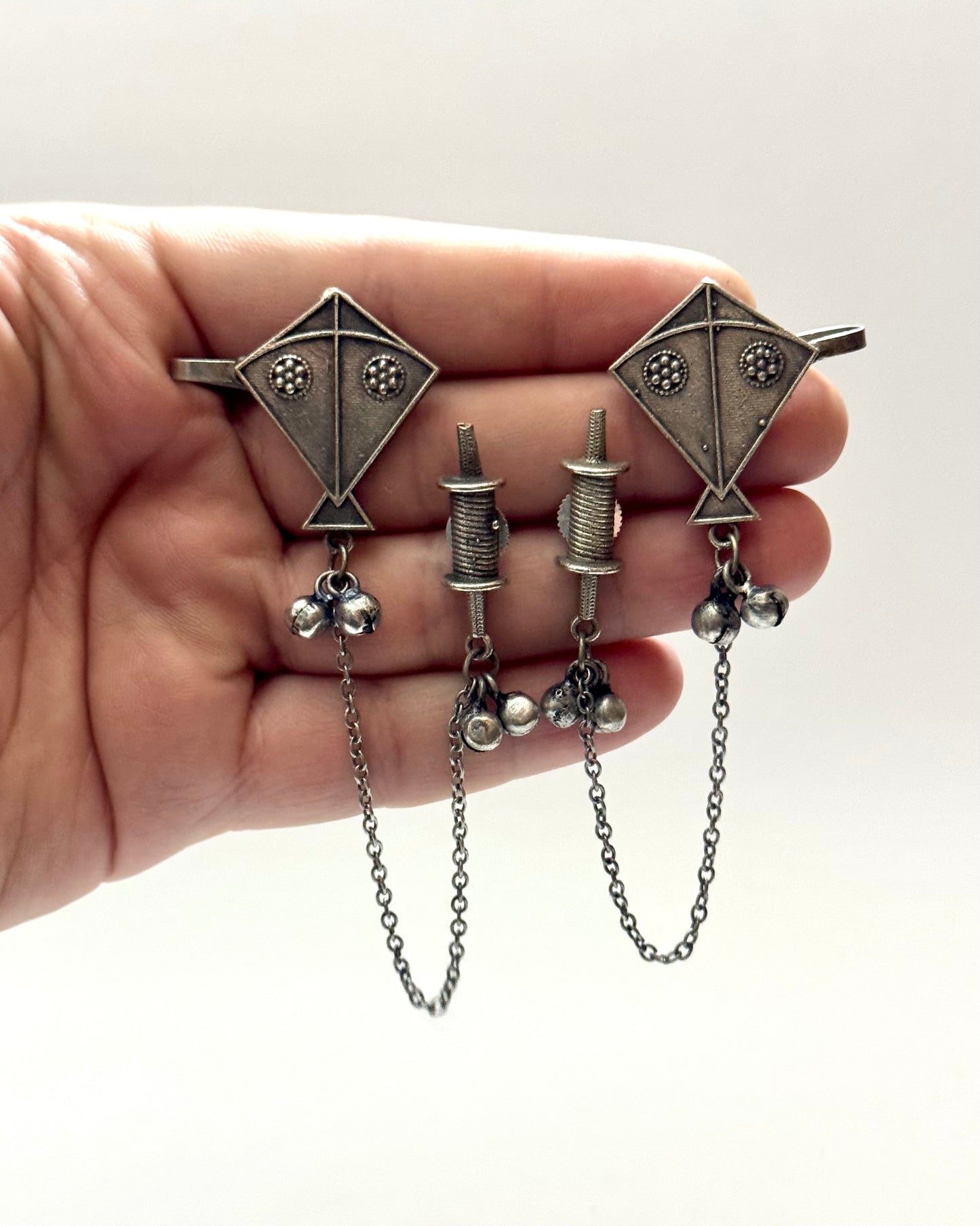 Premium Brass Made Kite Earcufs