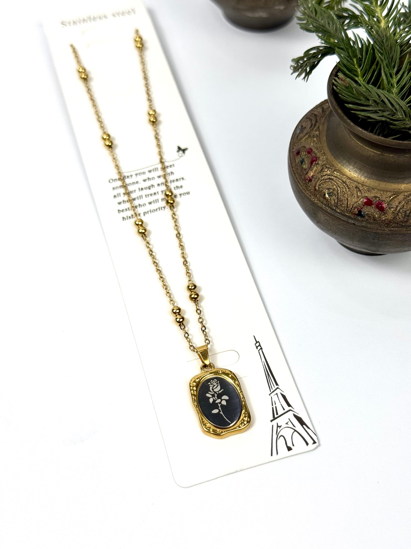 Stainless steel pendant