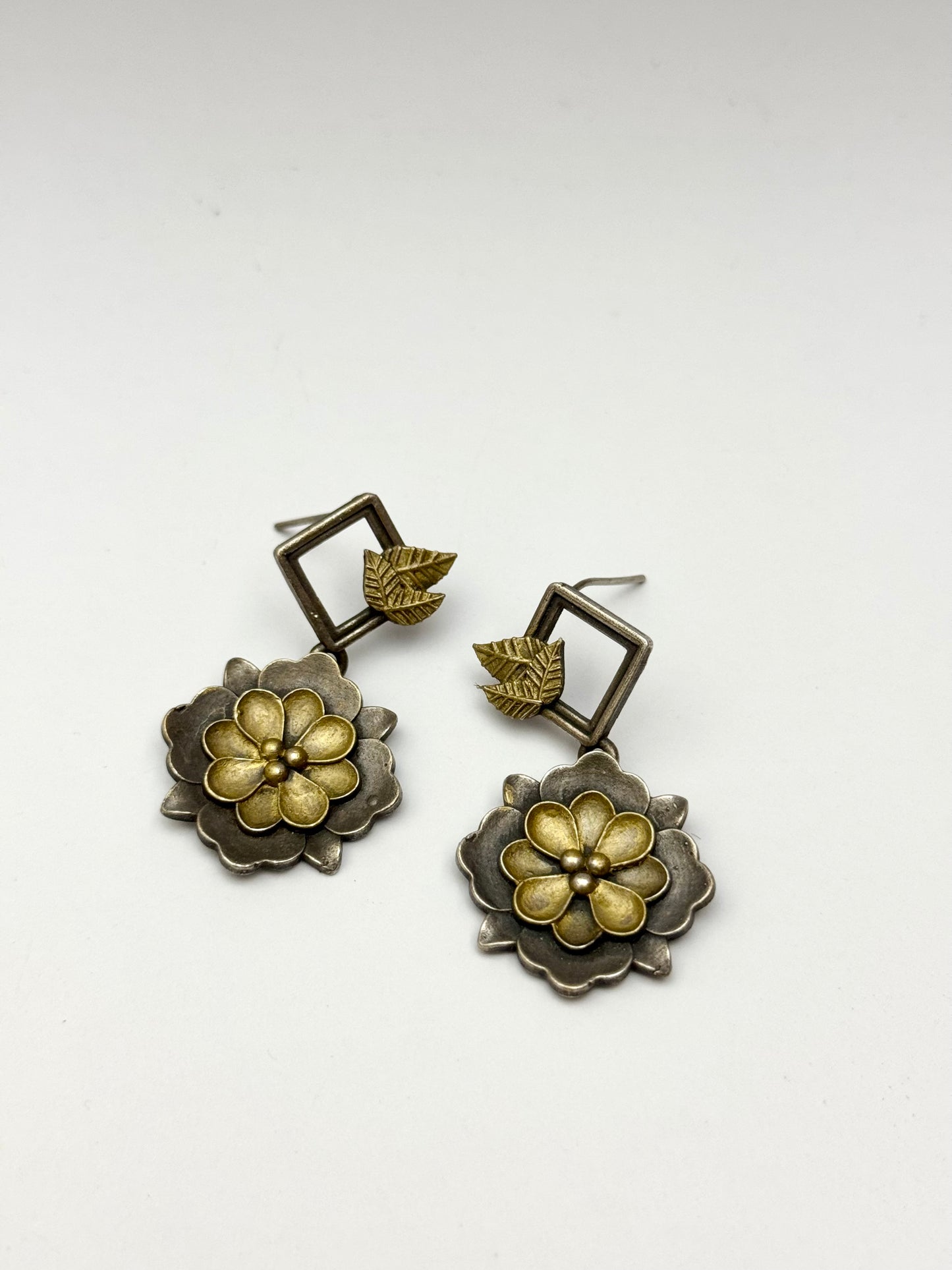 Brass made premium oxidised Earrings