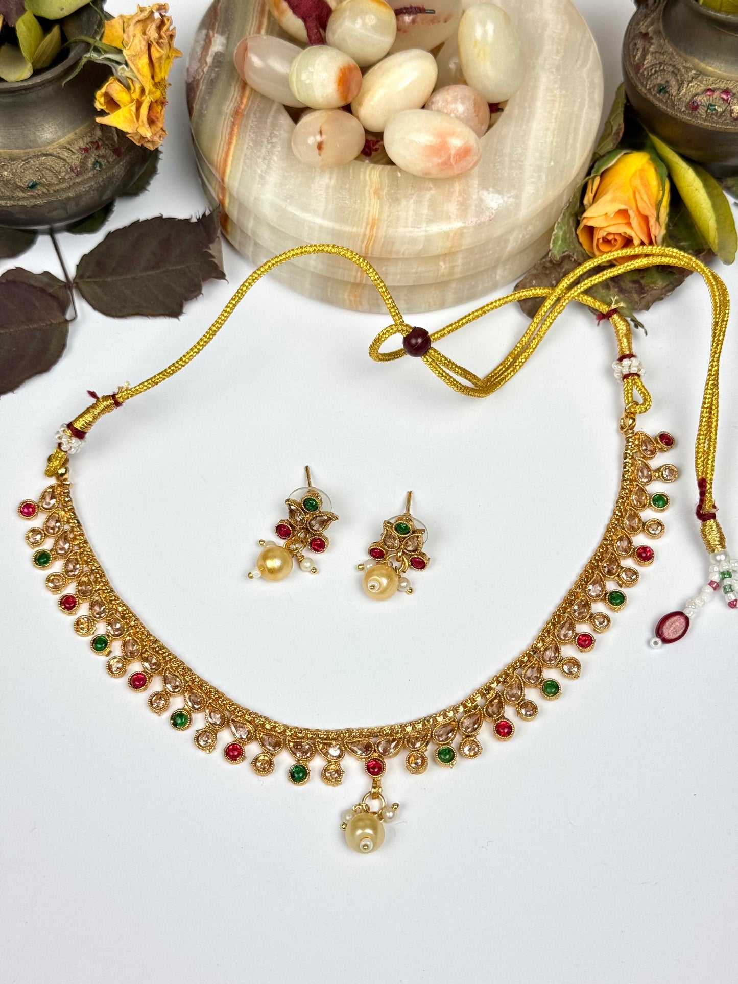 Rajwadi Necklace set
