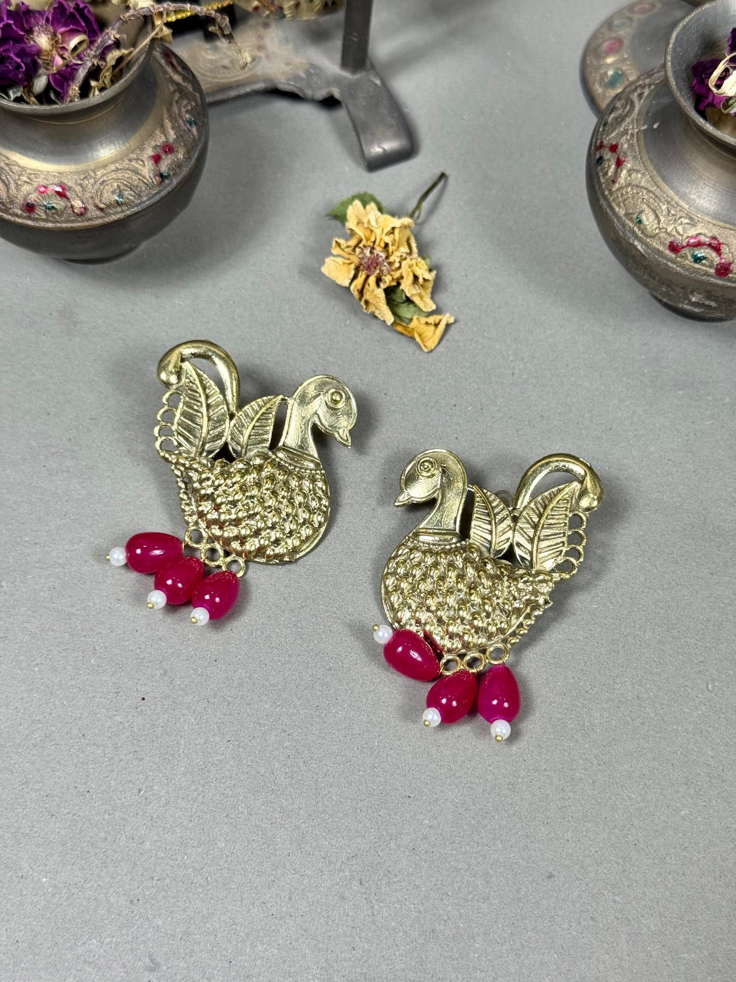 Tribal Bird Earrings