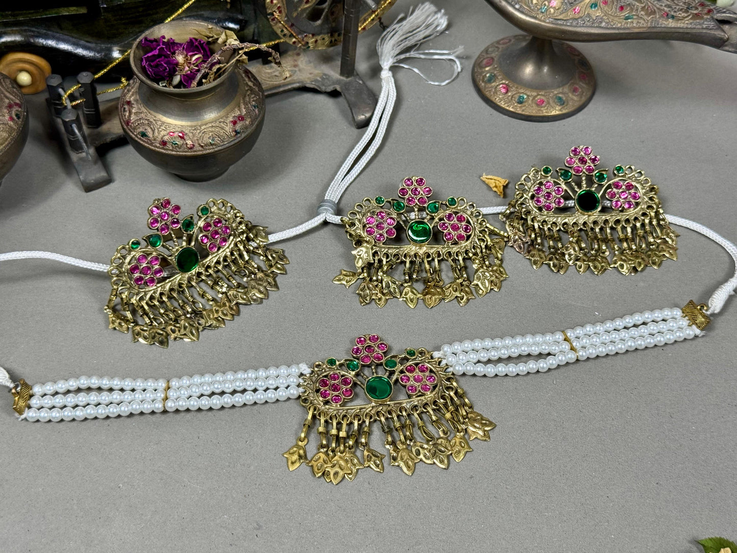 Afghani Multi Choker Set
