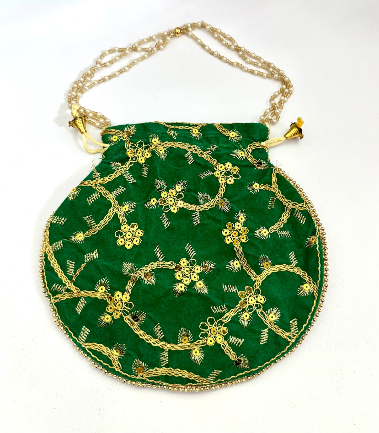 Velvet imported potli bag