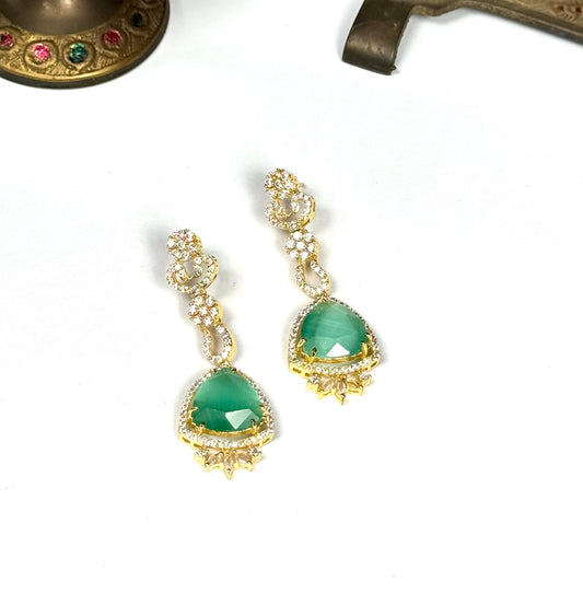 American Diamond 1 karat Earrings