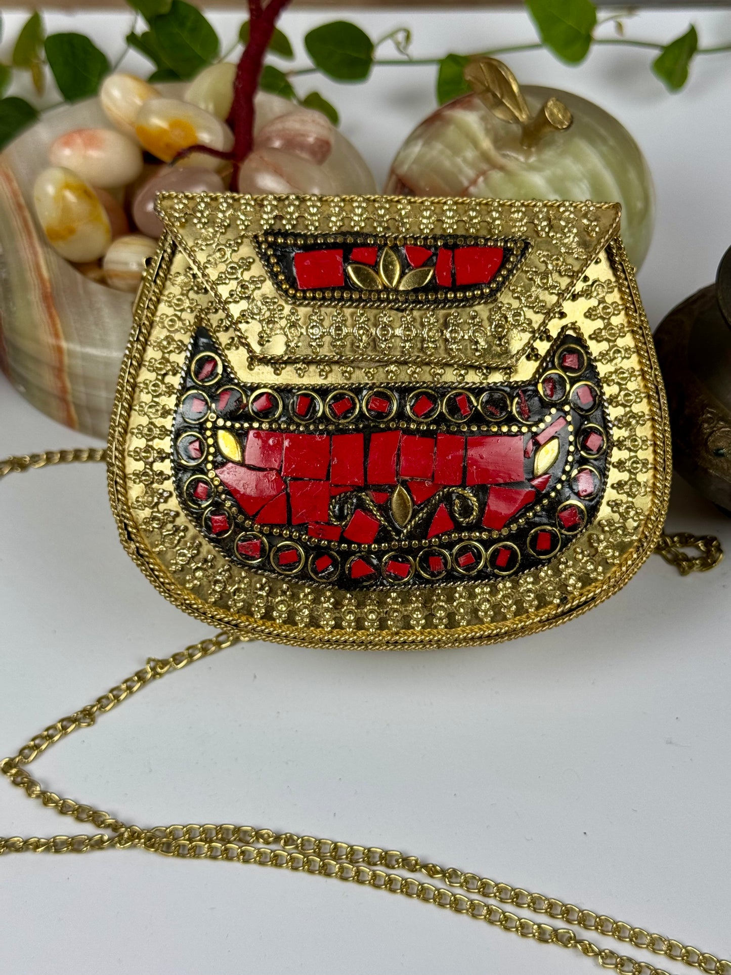 Mini Handmade Nepali clutch