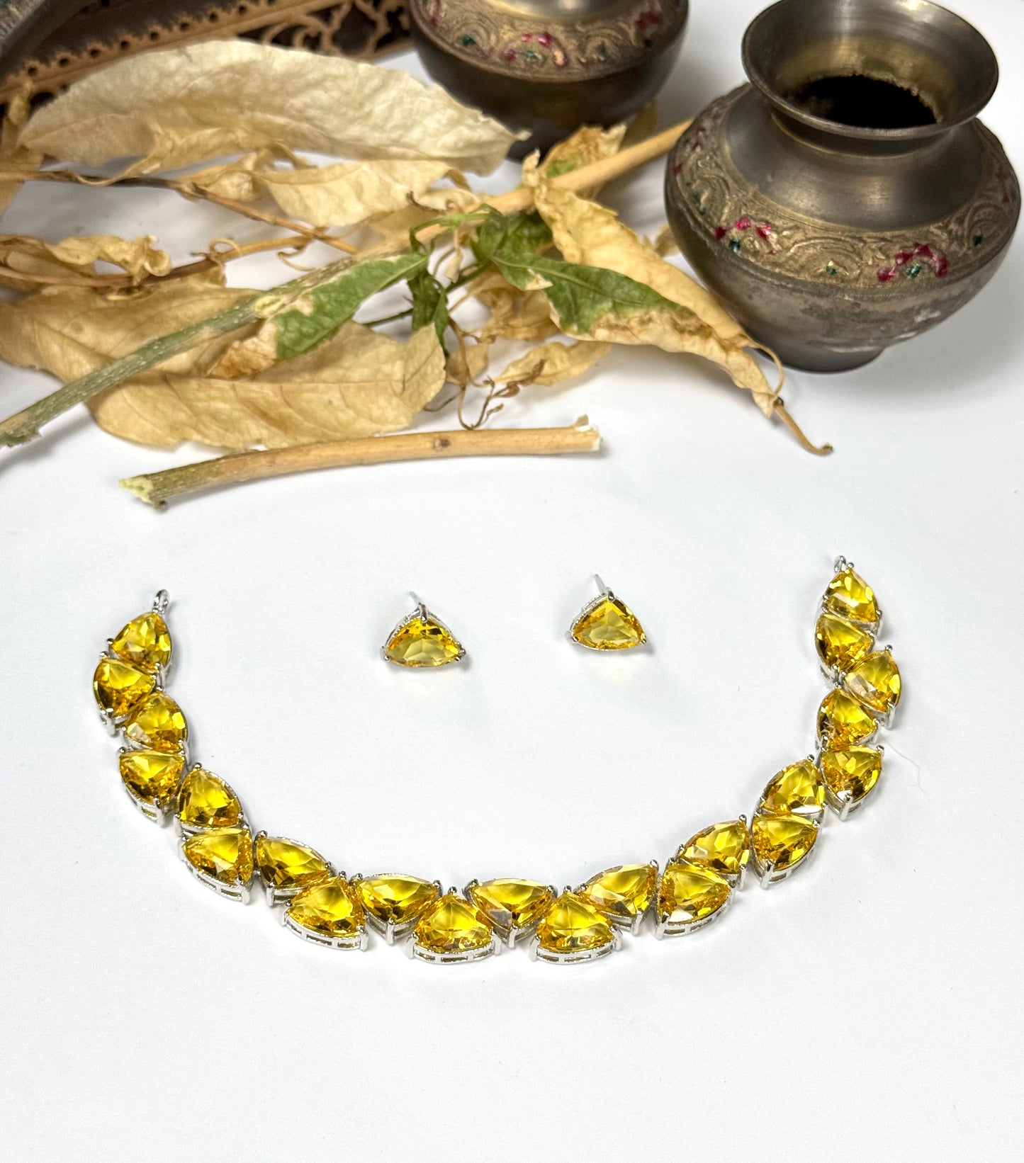 American Diamond 1 karat set