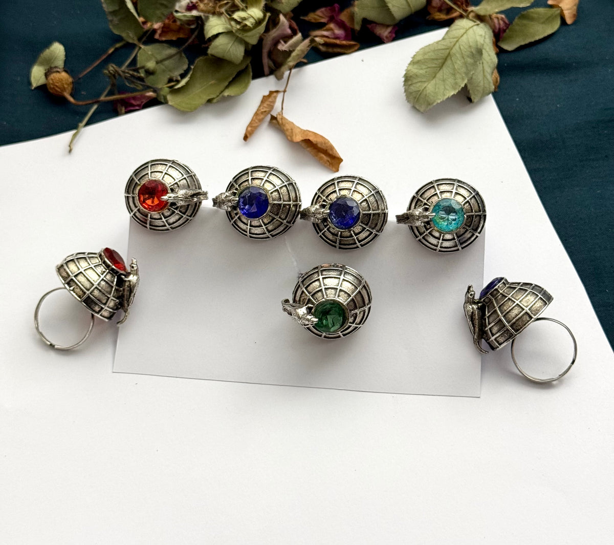 Thirsty Crow Adjustable Ring