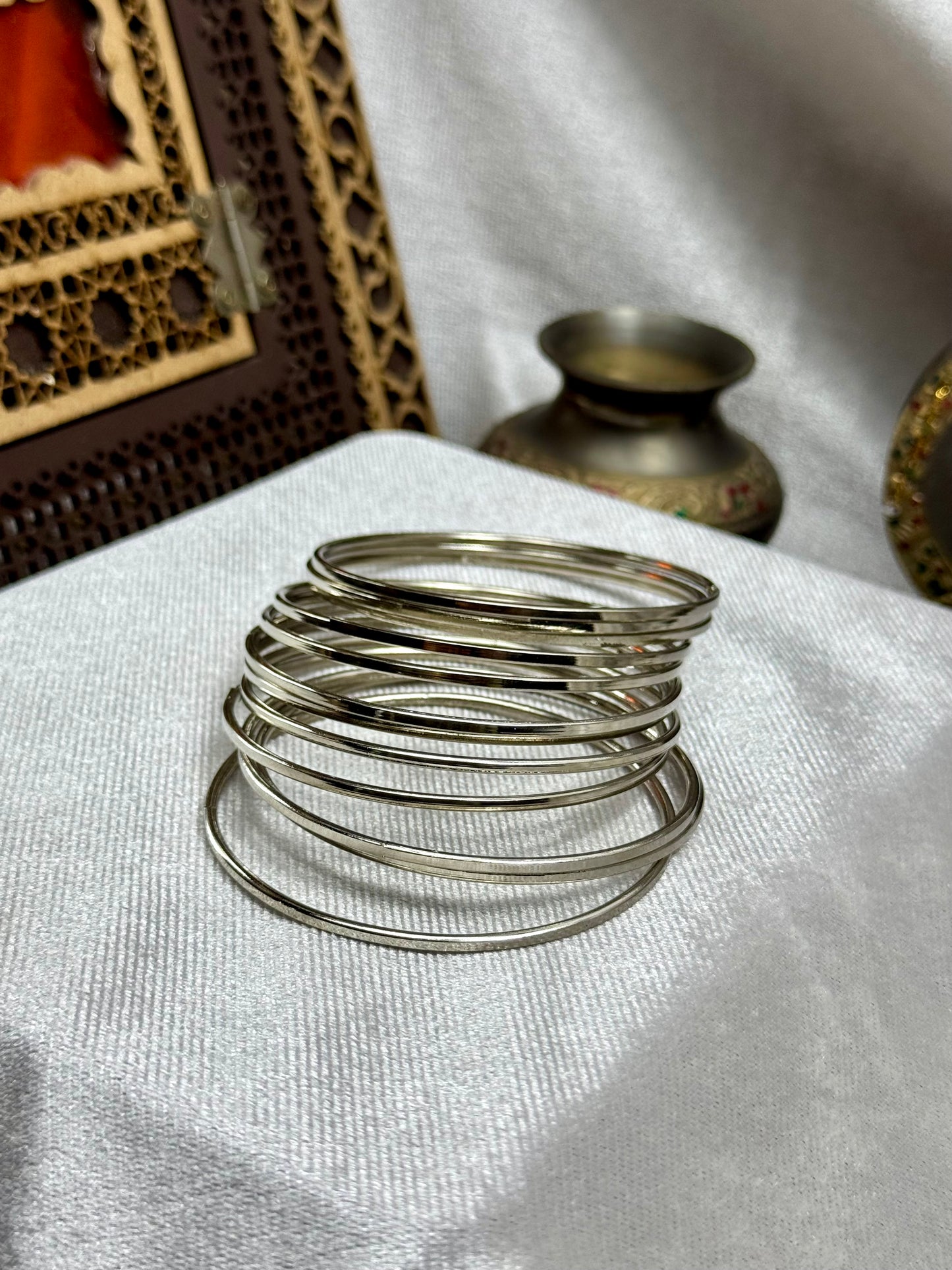 Plain Metal Bangles