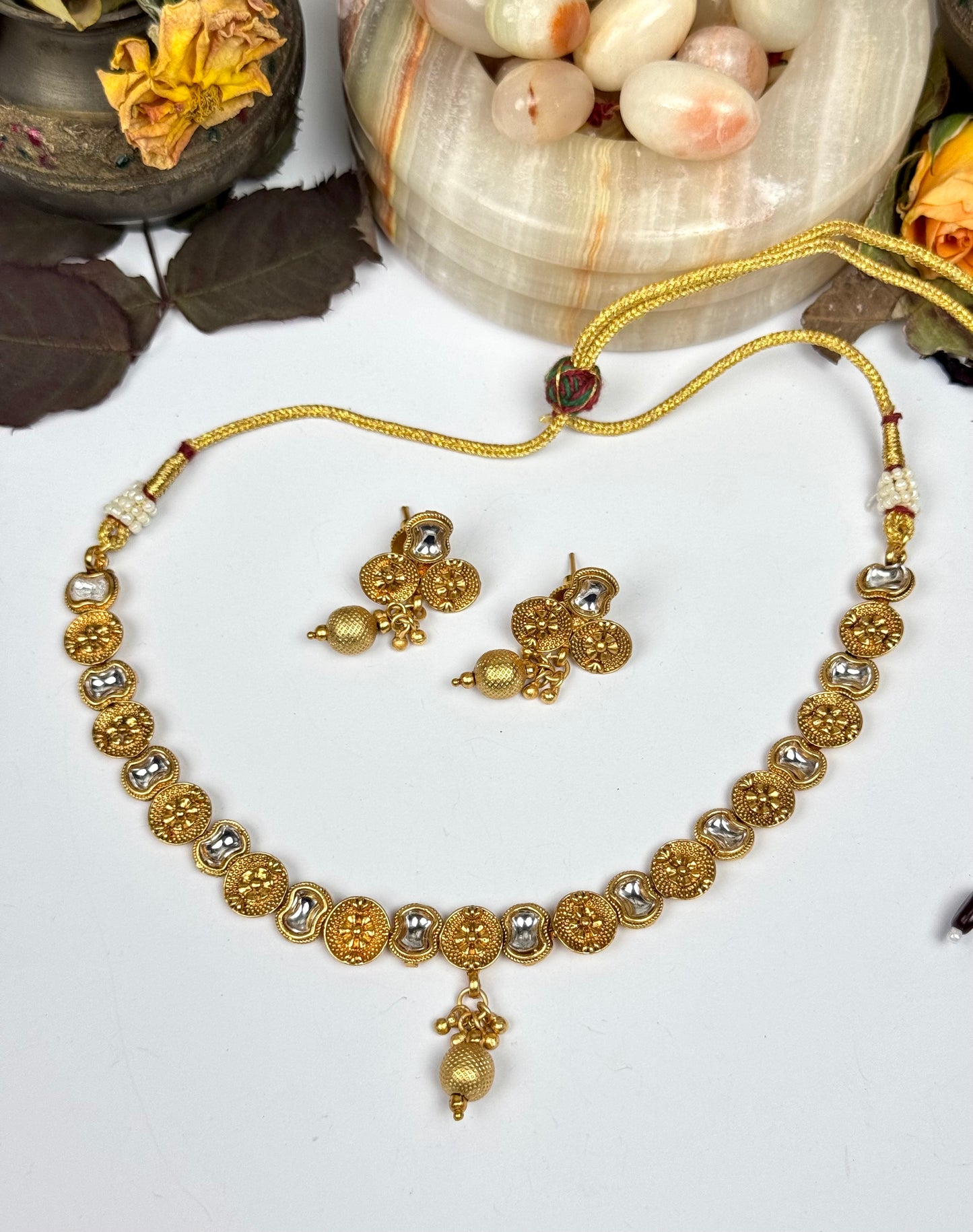 Rajwadi Necklace set