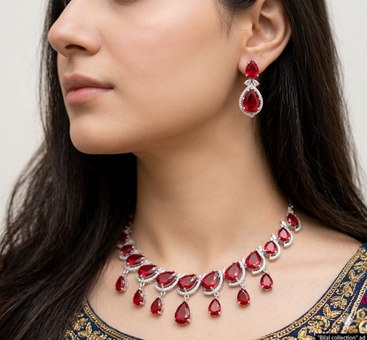 American Diamond Necklace set