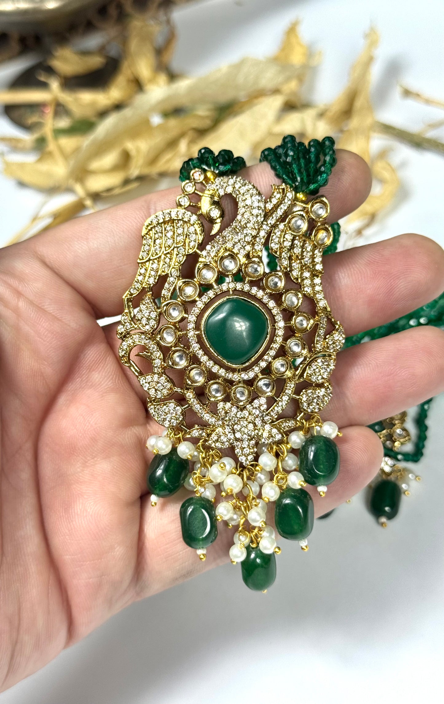 Imported premium Kundn Mala set