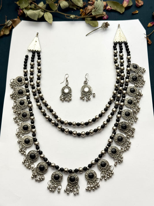 Oxidised Triple layer Mala set