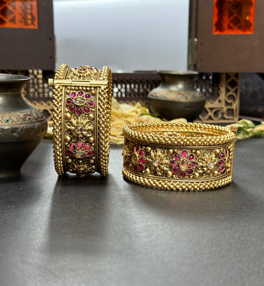 Rajwadi Openable Bangles pair
