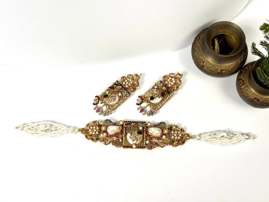 Turkish Khuwab Choker set