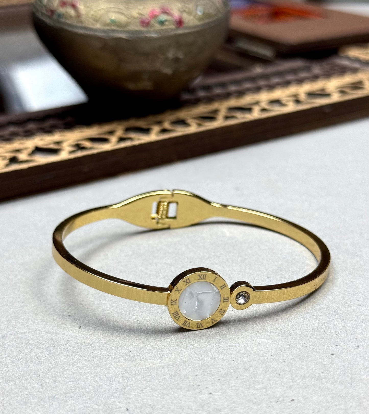 Stainless steel Openable bangle