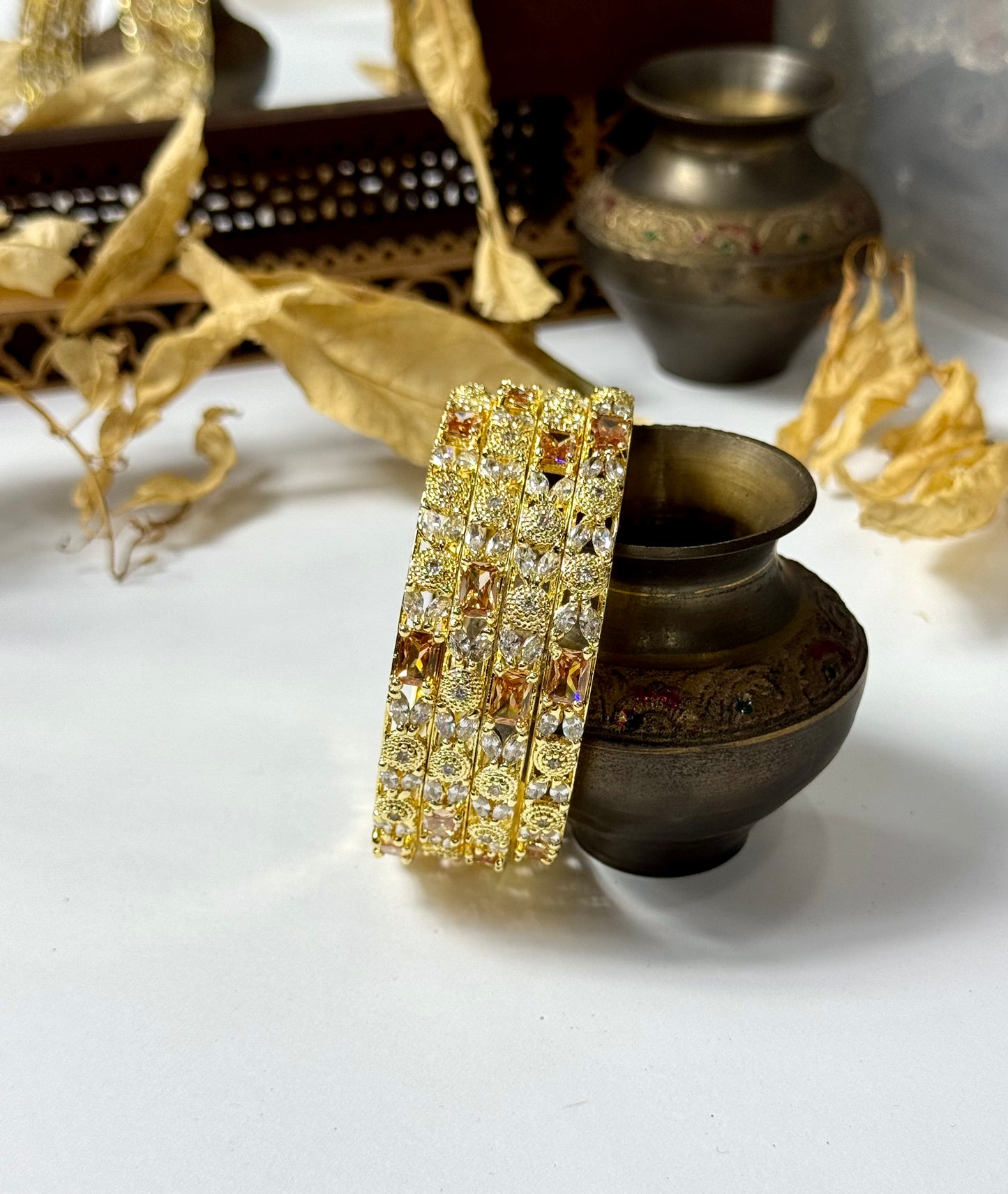 American Diamond 1 karat Bangles