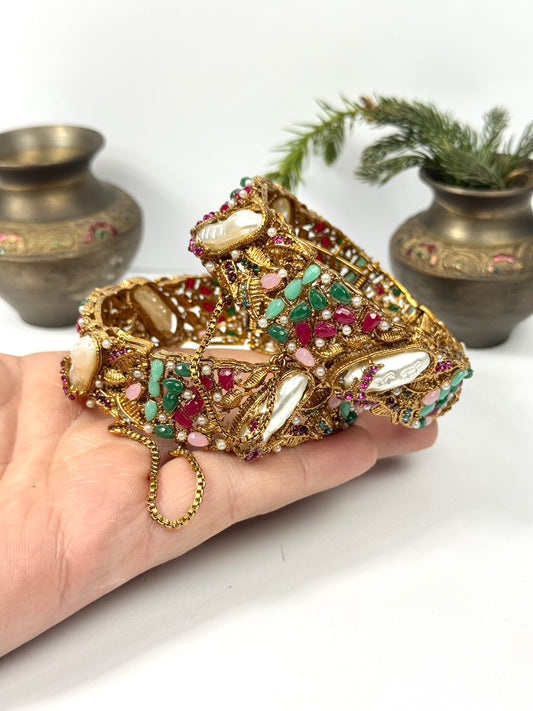 Turkish Multi Openable Bangles Pair