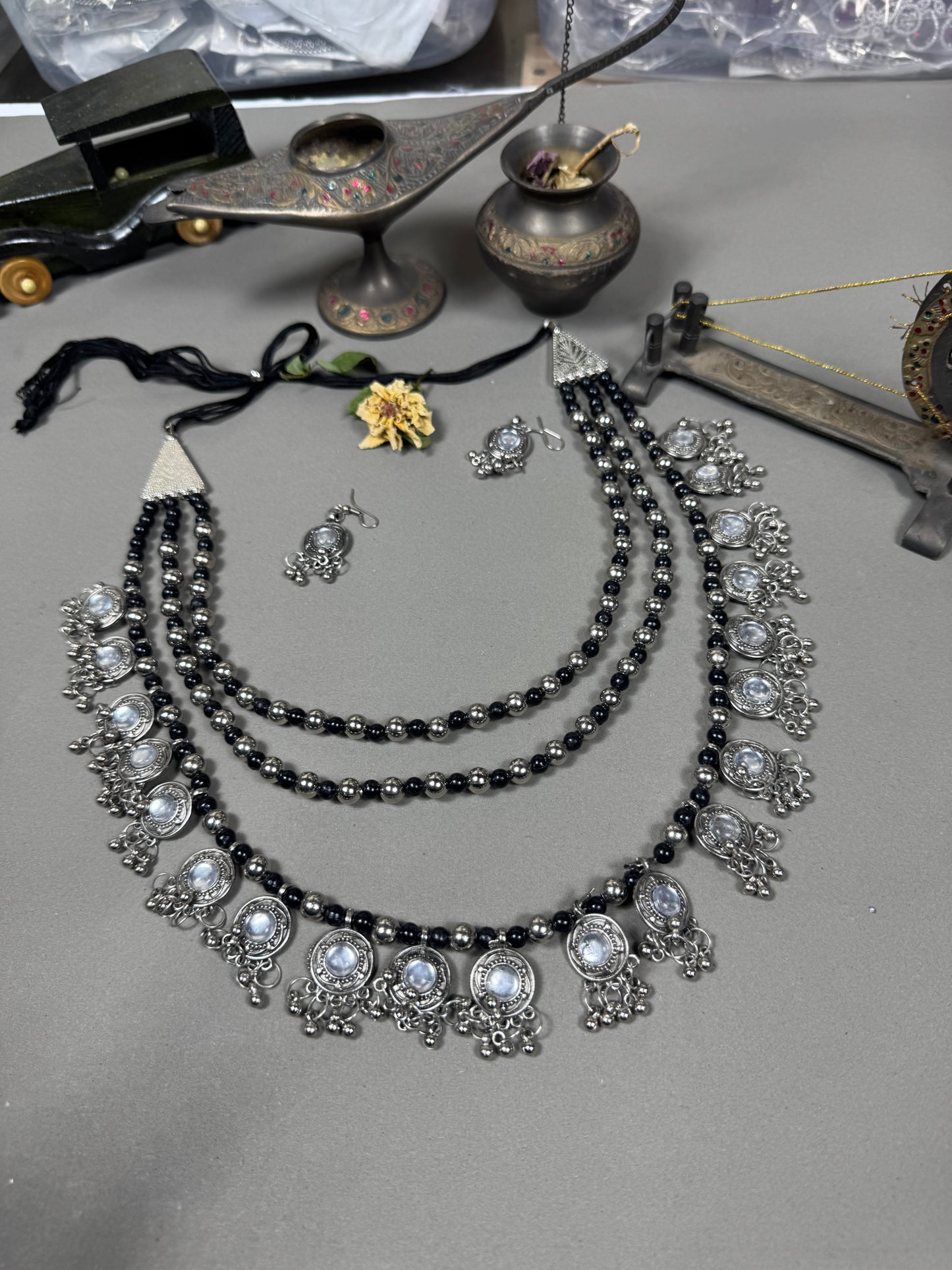 Oxidised Triple layer Mala set