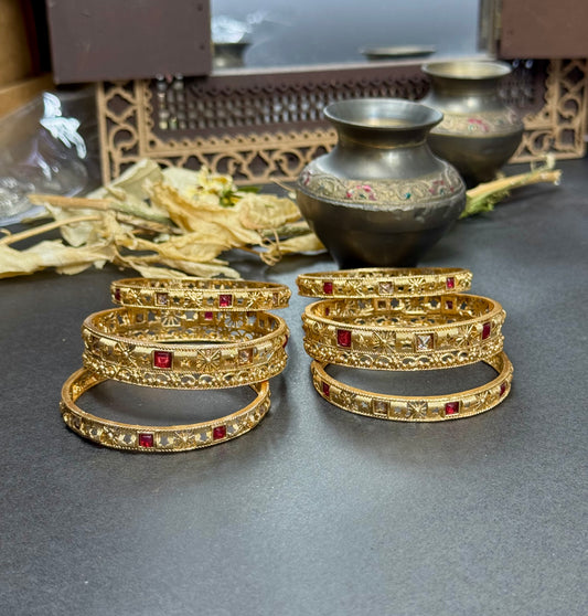 Rajwadi Bangles set