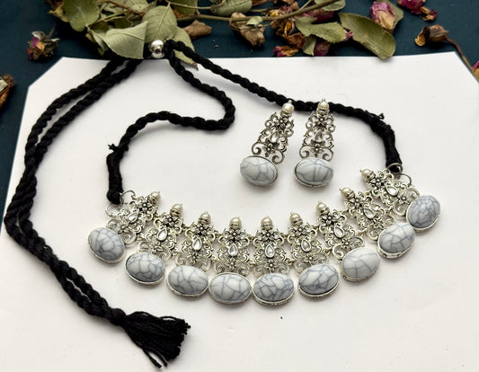 Oxidised Sultana Set