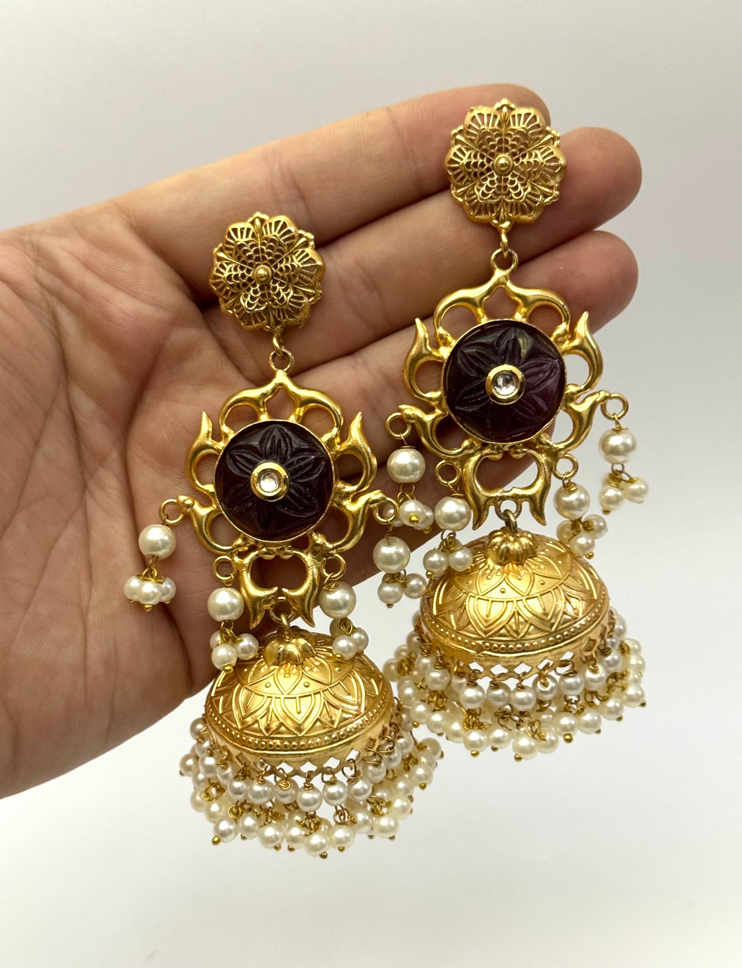 Premium Brass Musarrat Jhumka
