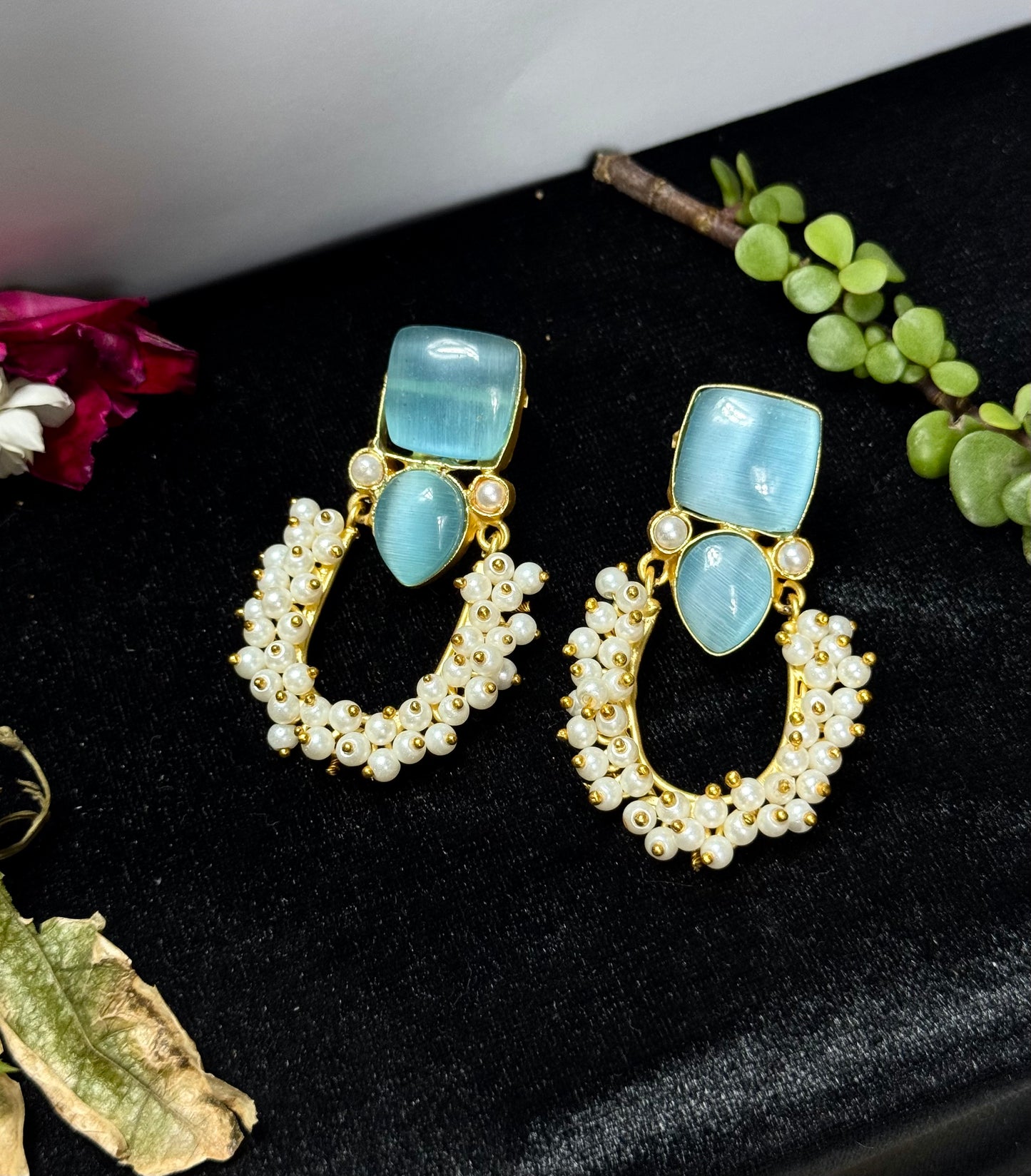 Premium Brass Mehwish Earrings