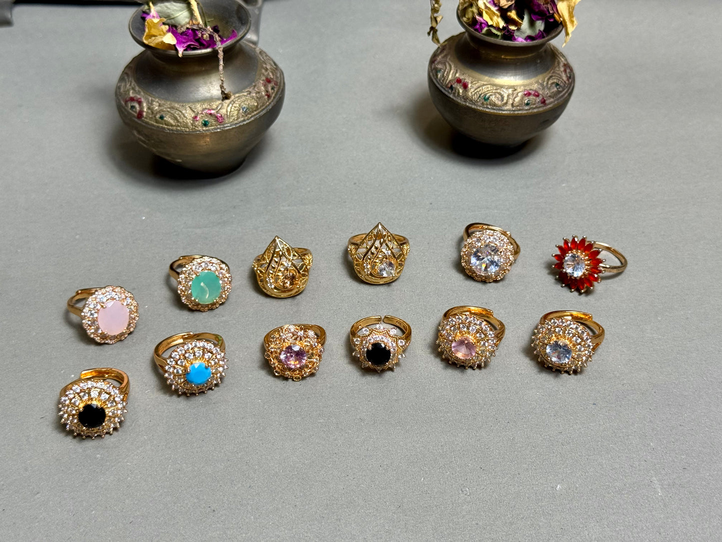 American Diamond 1 karat Rings