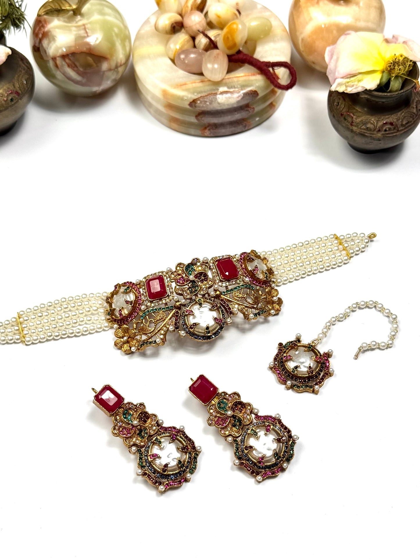 Turkish lvy Choker Set