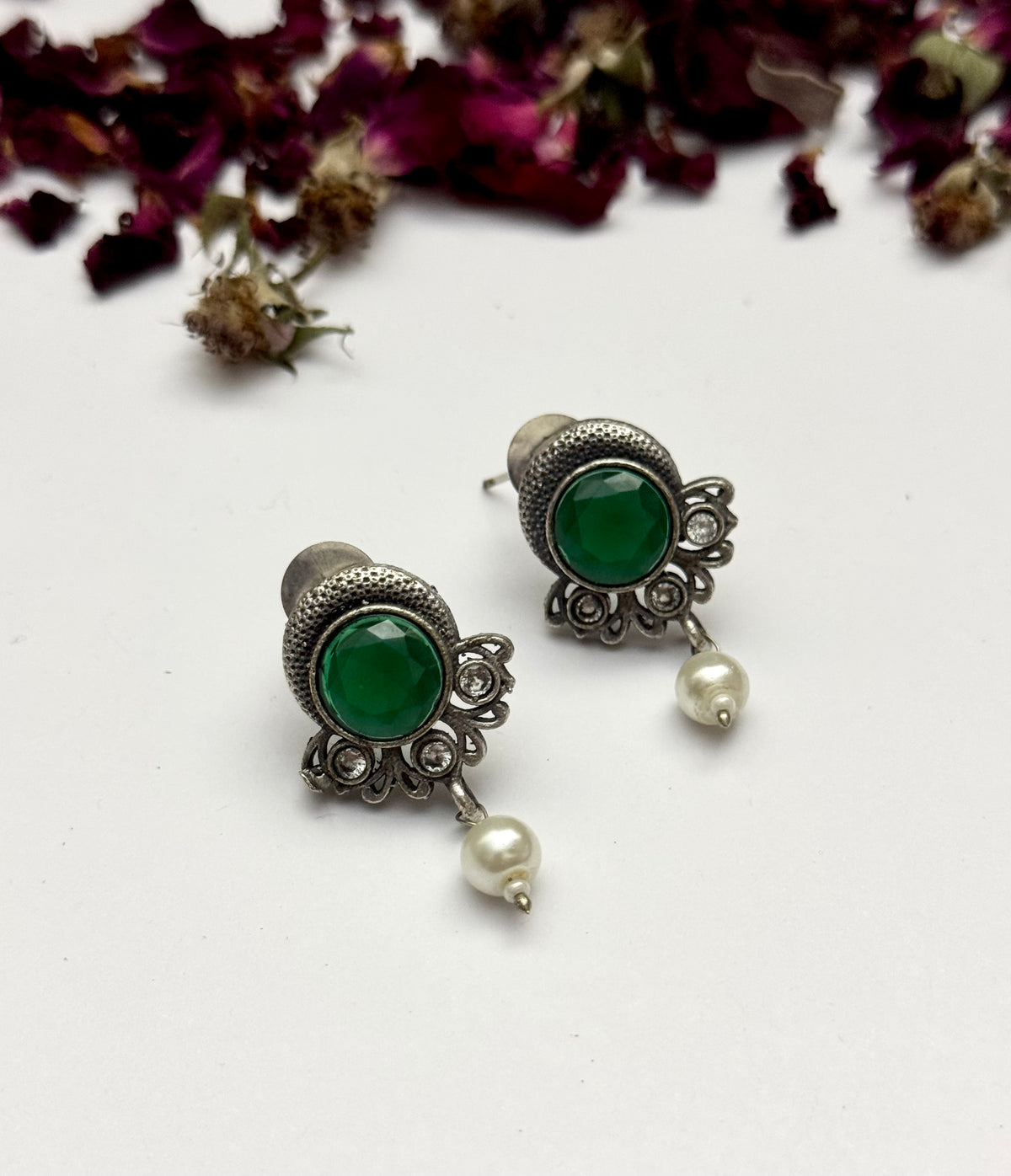 Premium oxidised brass made Ear candy