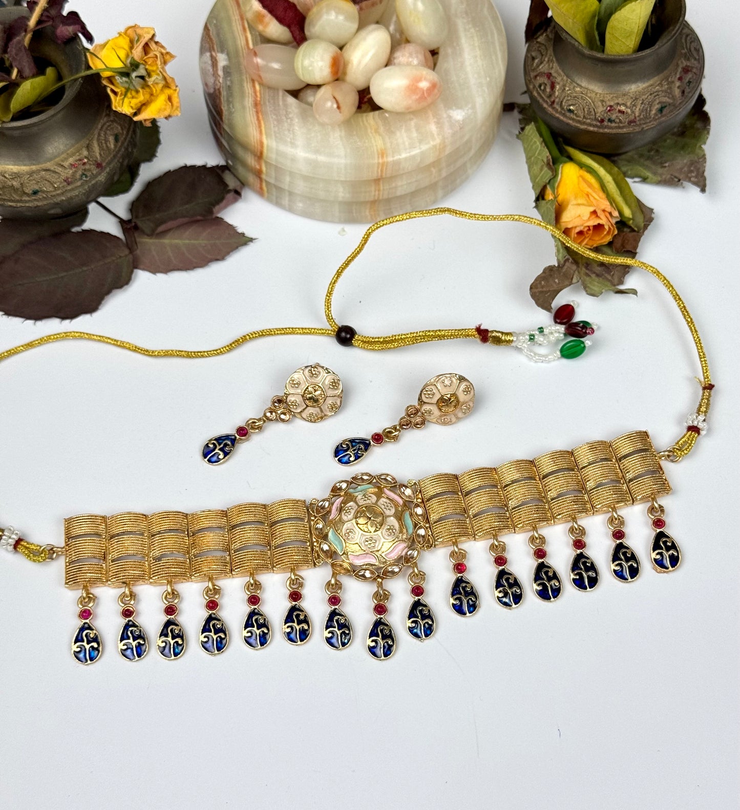 Rajwadi Kainat Choker set